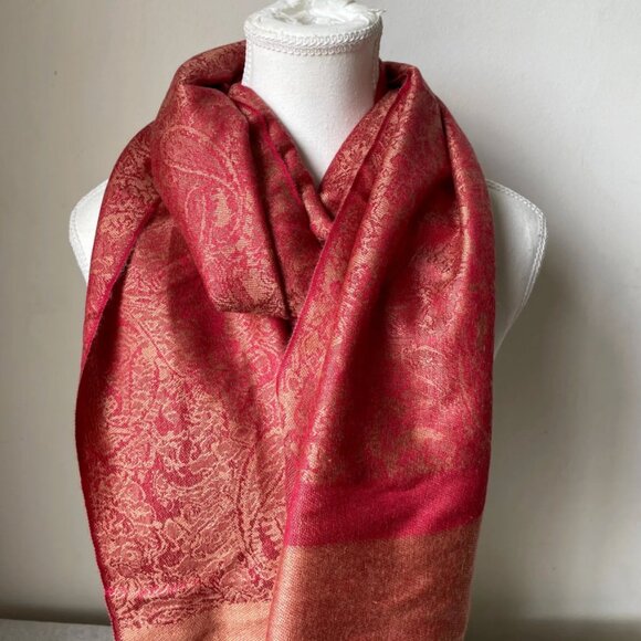 Silky soft scarf shawl and wrap, Holiday scarf, Gift for loved ones - Picture 6 of 6